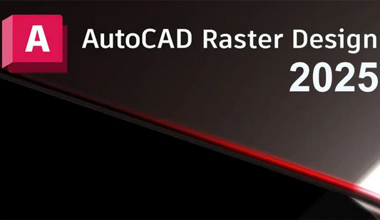 AUTODESK AUTOCAD RASTER DESIGN 3D 2025 (PC/MAC, 1 YEAR)