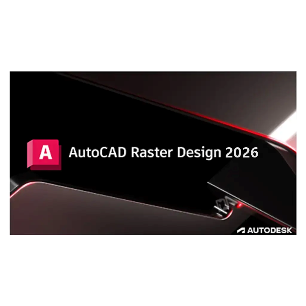 AUTODESK AUTOCAD RASTER DESIGN 3D 2026 (PC/MAC, 1 YEAR)