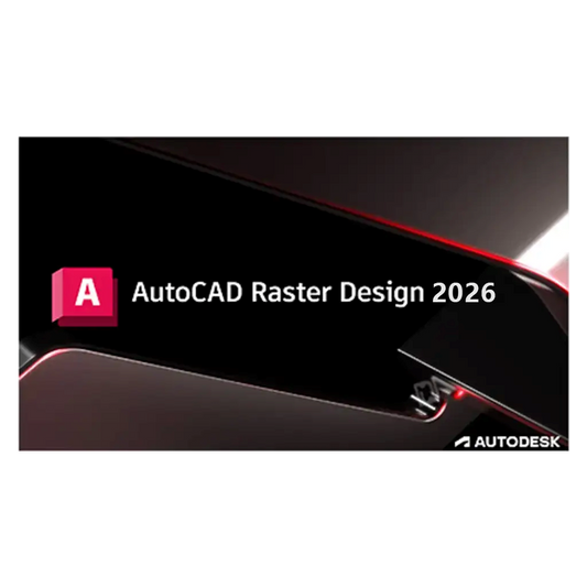 AUTODESK AUTOCAD RASTER DESIGN 3D 2026 (PC/MAC, 1 YEAR)