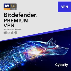 BITDEFENDER PREMIUM VPN (1 DEVICE, 1 YEAR)